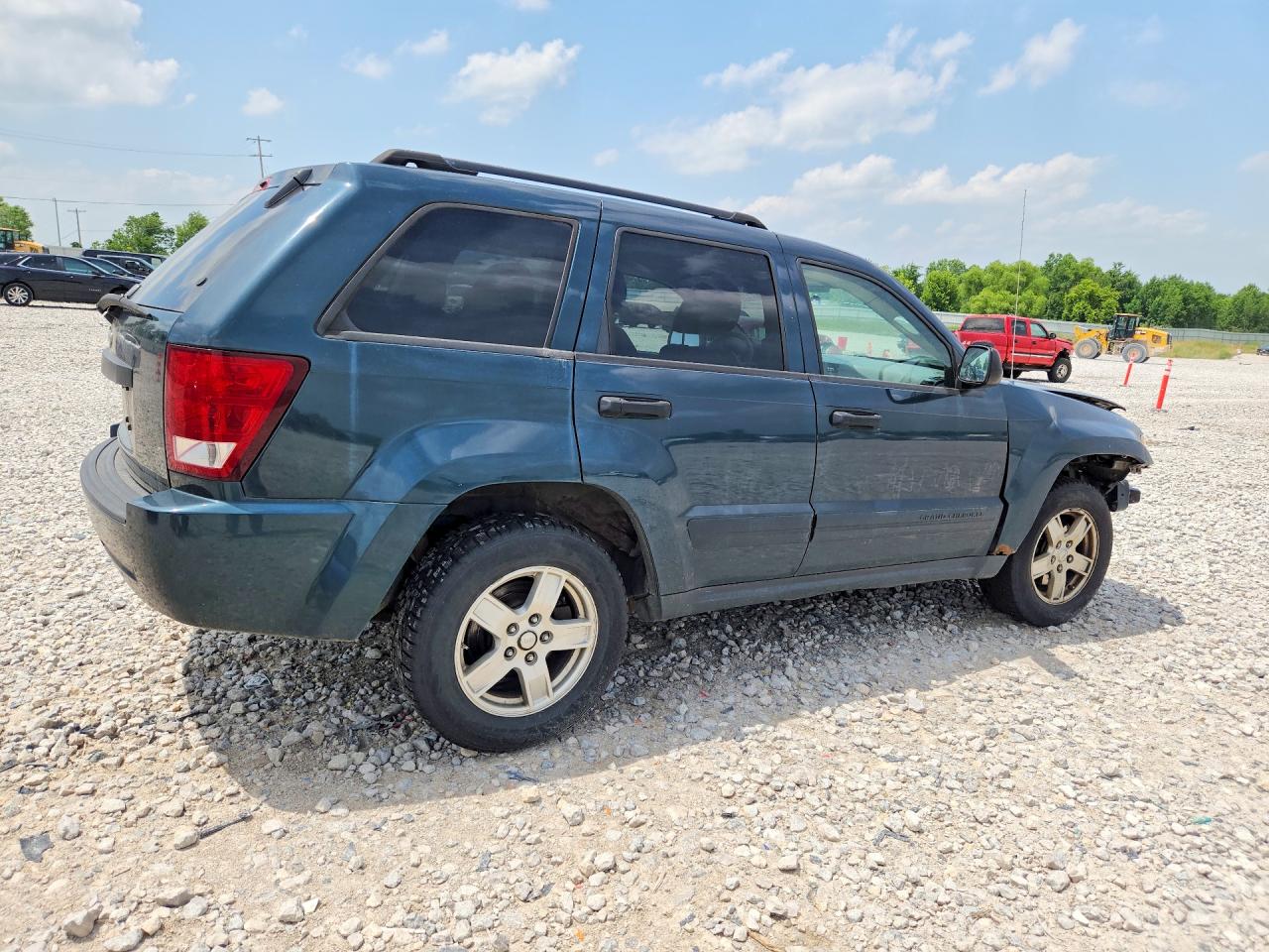 2005 Jeep Grand Cherokee Laredo Blue vin: 1J4GR48K95C716736