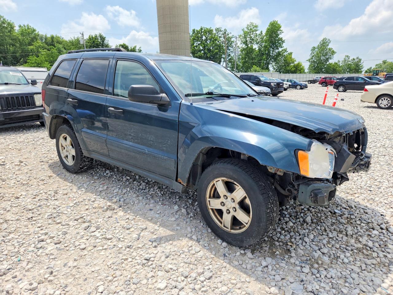 2005 Jeep Grand Cherokee Laredo Blue vin: 1J4GR48K95C716736