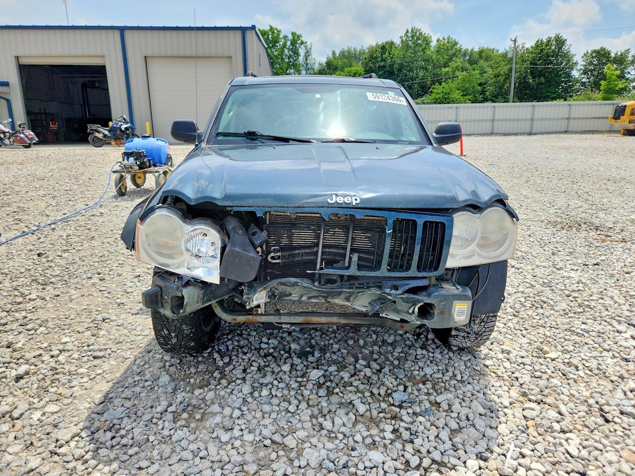 2005 Jeep Grand Cherokee Laredo Blue vin: 1J4GR48K95C716736
