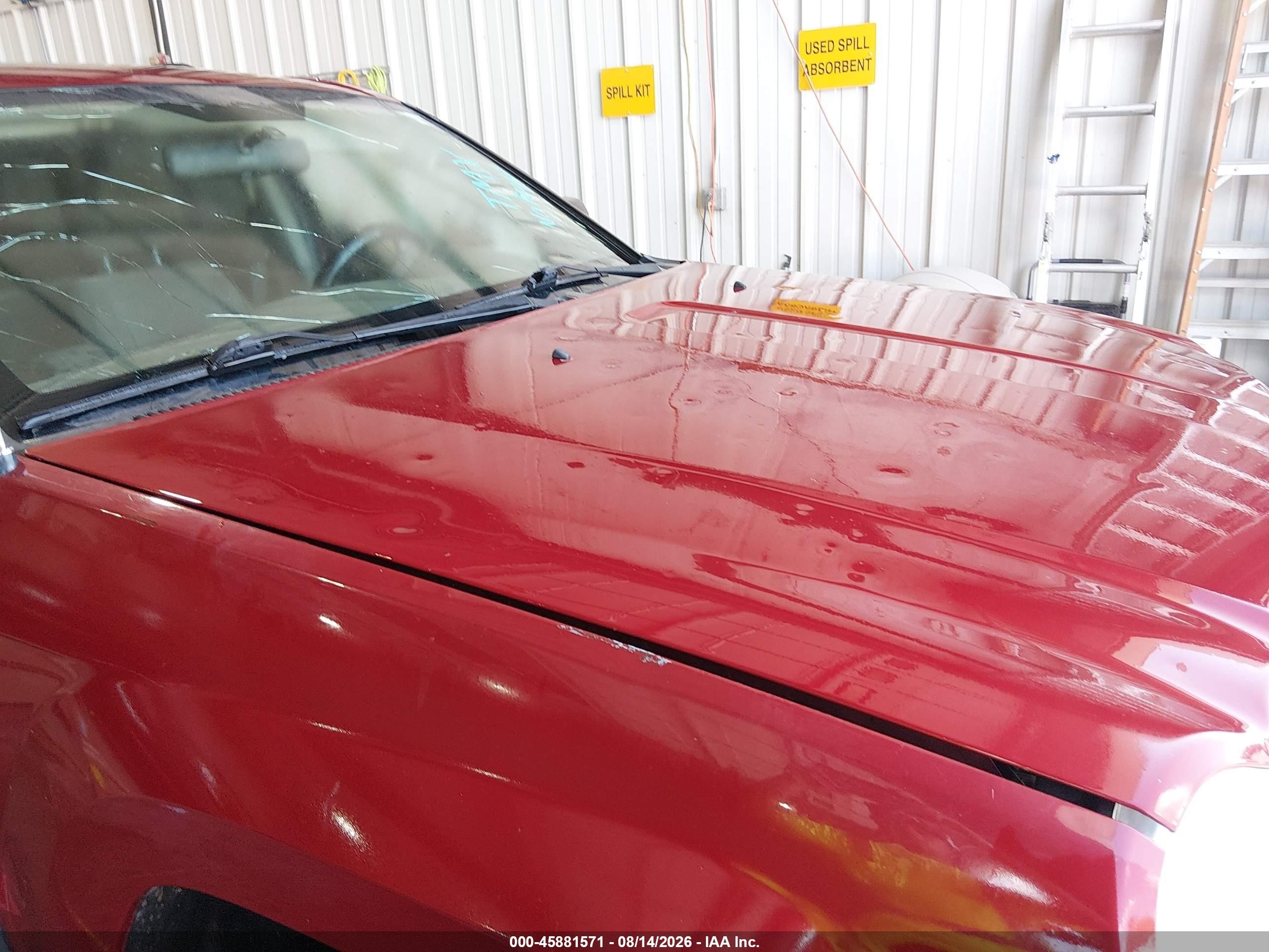 2006 Jeep Grand Cherokee Laredo Red vin: 1J4GR48K96C311641
