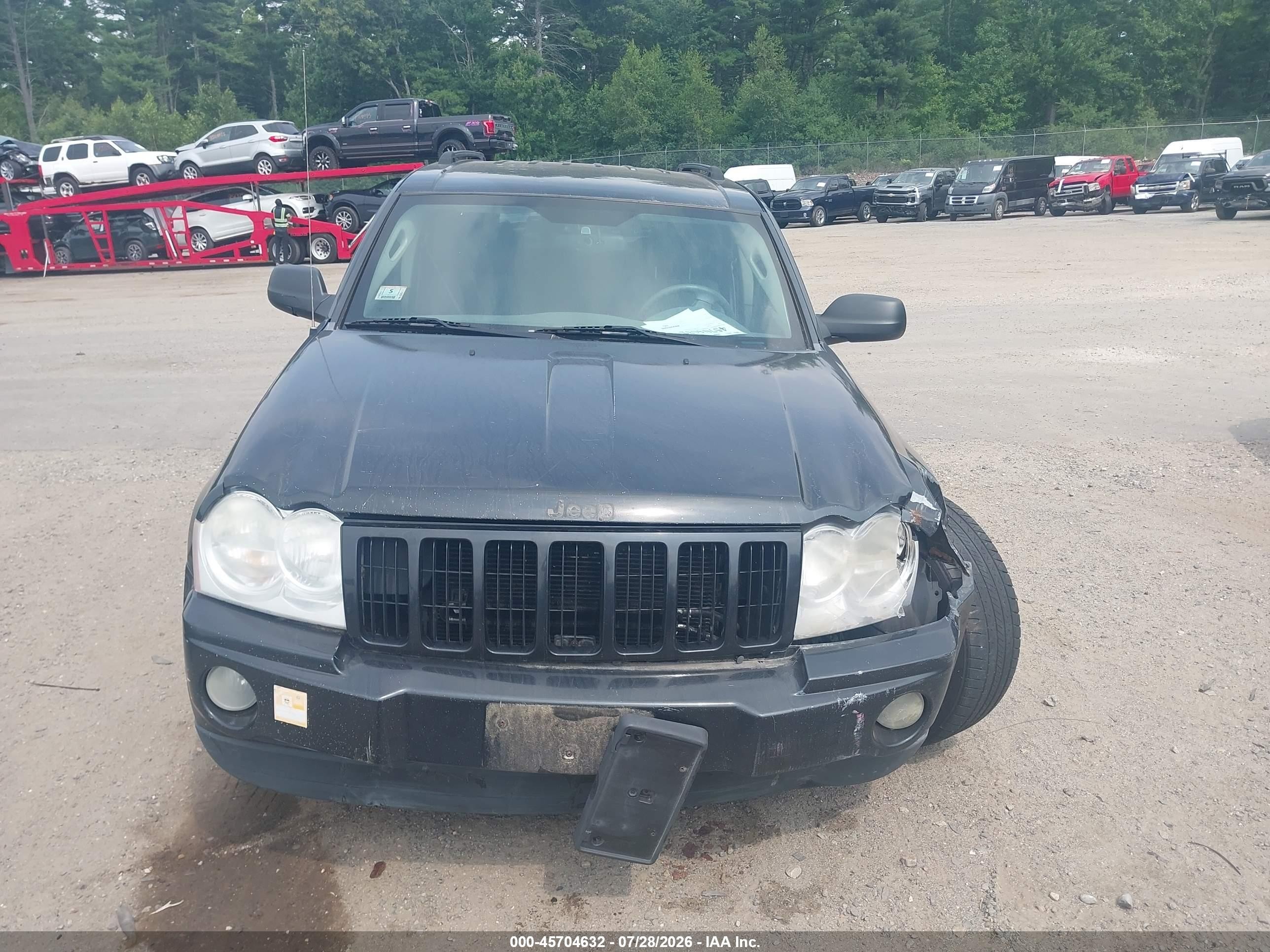 2005 Jeep Grand Cherokee Laredo Gray vin: 1J4GR48KX5C501673