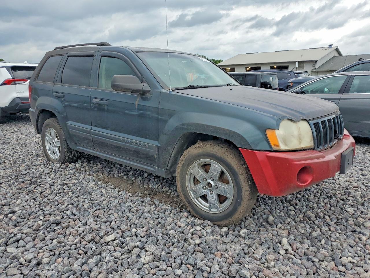 2005 Jeep Grand Cherokee Laredo Зеленый vin: 1J4GR48KX5C514861