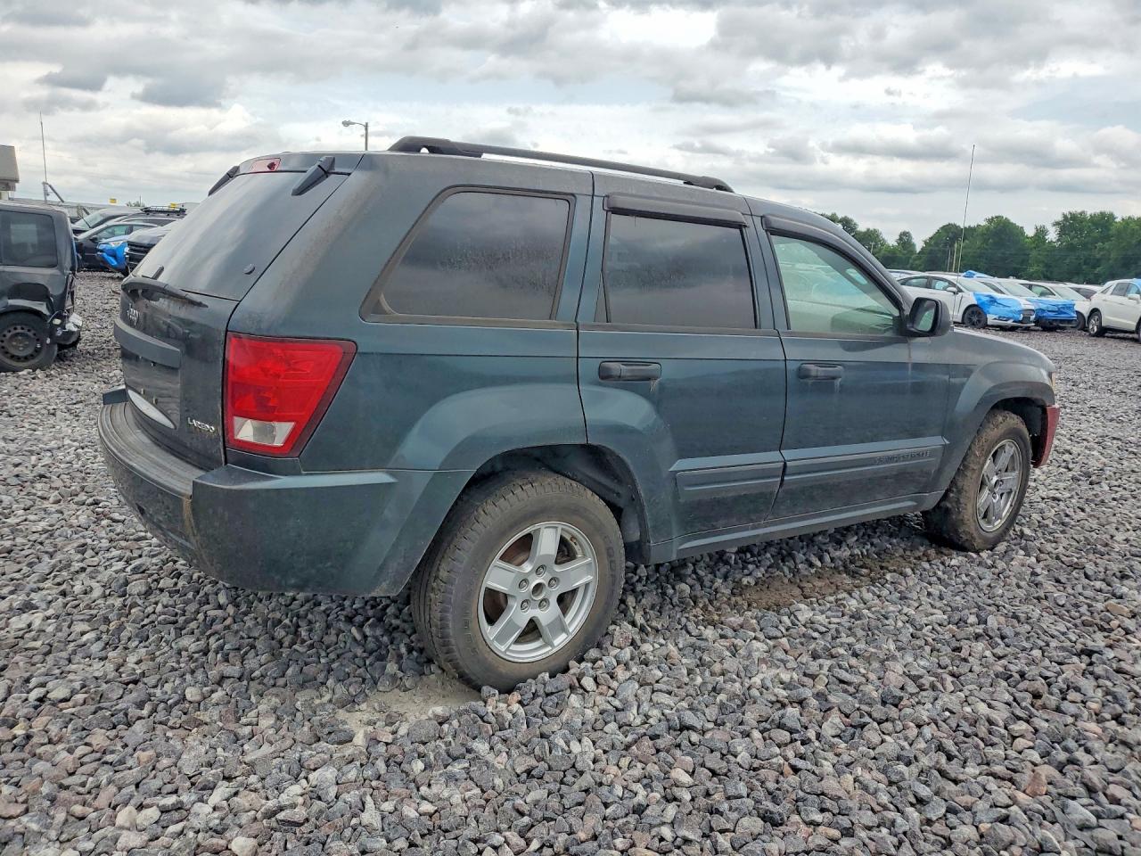 2005 Jeep Grand Cherokee Laredo Зеленый vin: 1J4GR48KX5C514861