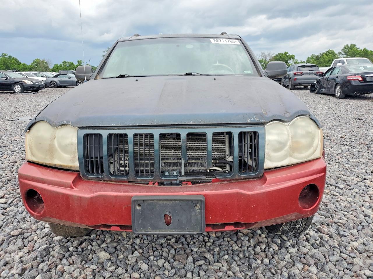 2005 Jeep Grand Cherokee Laredo Зеленый vin: 1J4GR48KX5C514861