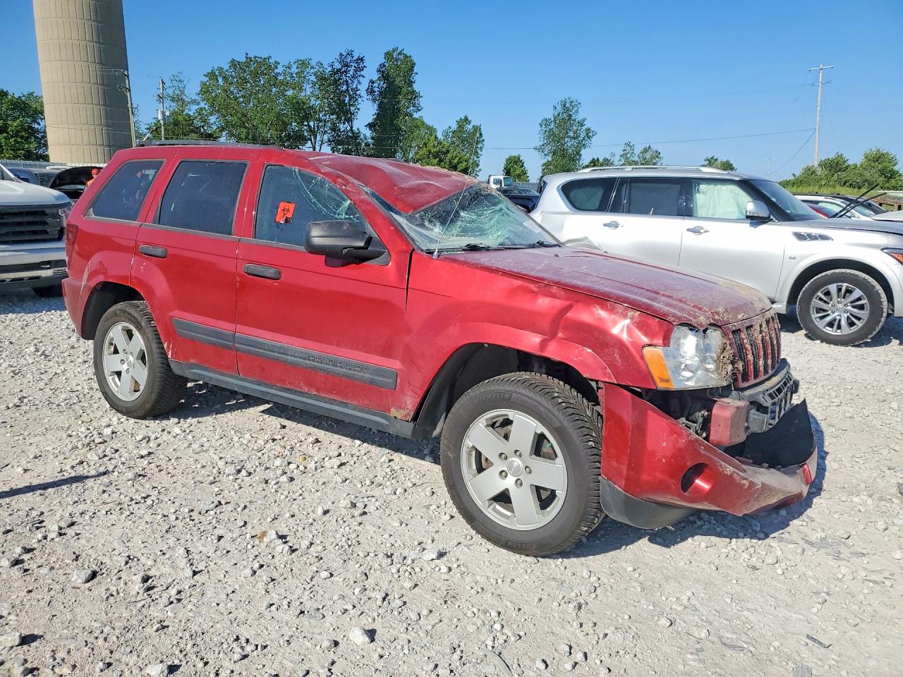 2005 Jeep Grand Cherokee Laredo Burgundy vin: 1J4GR48KX5C681320