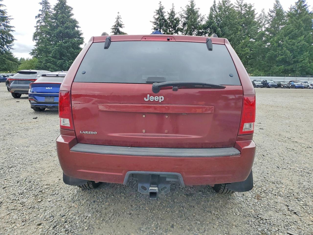2006 Jeep Grand Cherokee Laredo Burgundy vin: 1J4GS48K06C368685