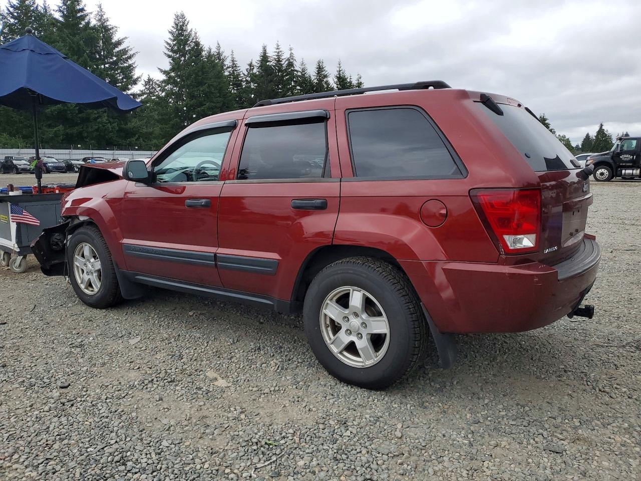 2006 Jeep Grand Cherokee Laredo Burgundy vin: 1J4GS48K06C368685