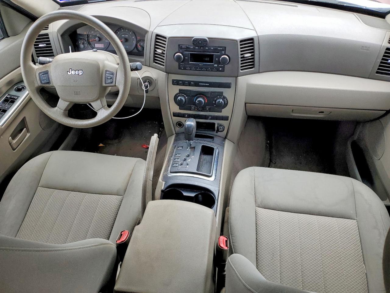 2006 Jeep Grand Cherokee Laredo Burgundy vin: 1J4GS48K06C368685