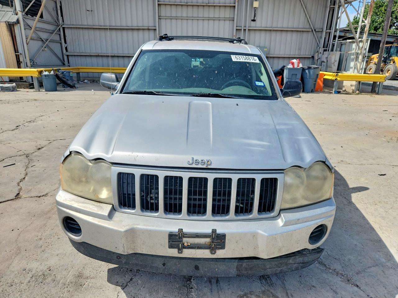 2005 Jeep Grand Cherokee Laredo Silver vin: 1J4GS48K25C689805