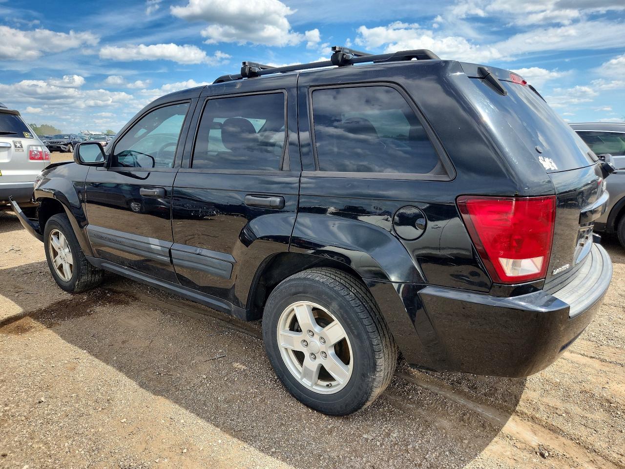 2006 Jeep Grand Cherokee Laredo Black vin: 1J4GS48K26C345781