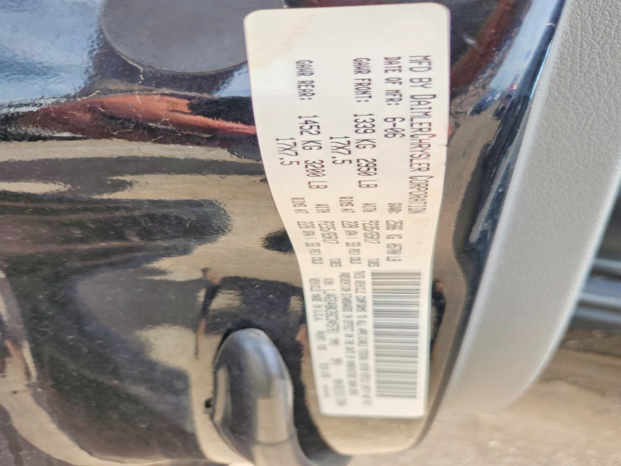 2006 Jeep Grand Cherokee Laredo Black vin: 1J4GS48K26C345781