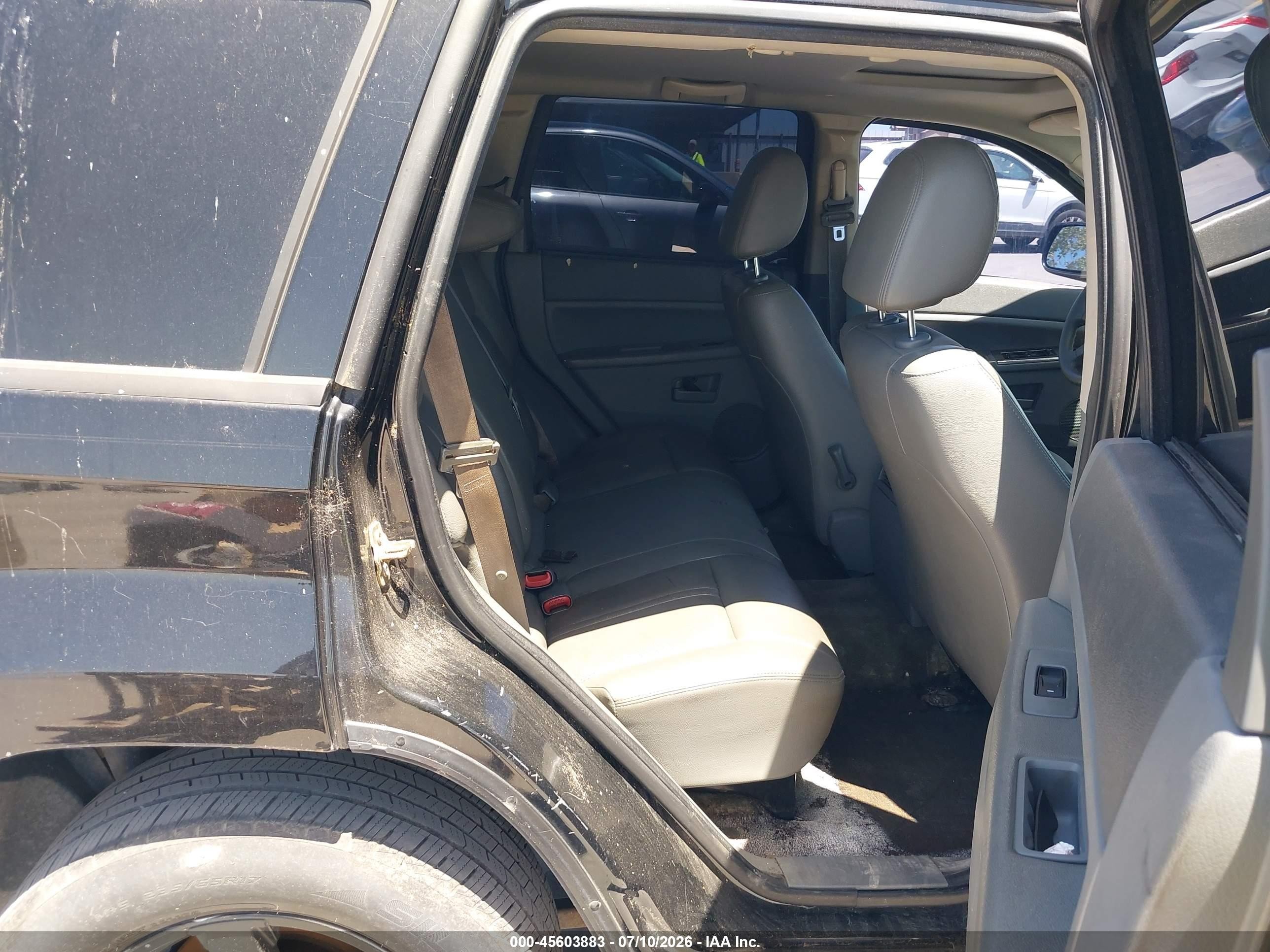 2006 Jeep Grand Cherokee Laredo Черный vin: 1J4GS48K26C348471