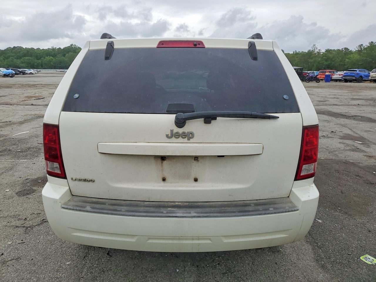 2006 Jeep Grand Cherokee Laredo White vin: 1J4GS48K36C241817