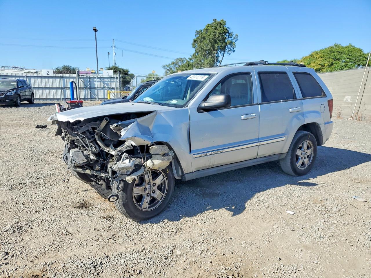 2006 Jeep Grand Cherokee Laredo Silver vin: 1J4GS48K36C348575
