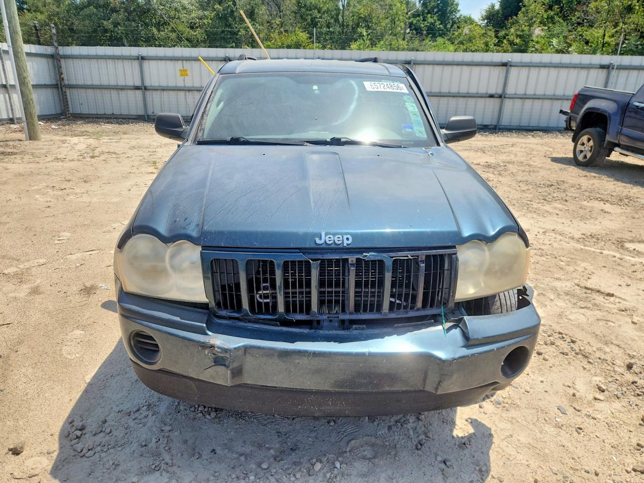 2005 Jeep Grand Cherokee Laredo Green vin: 1J4GS48K45C666879