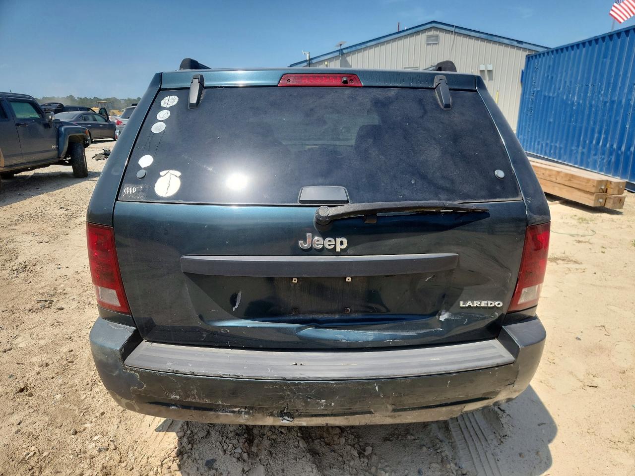2005 Jeep Grand Cherokee Laredo Green vin: 1J4GS48K45C666879