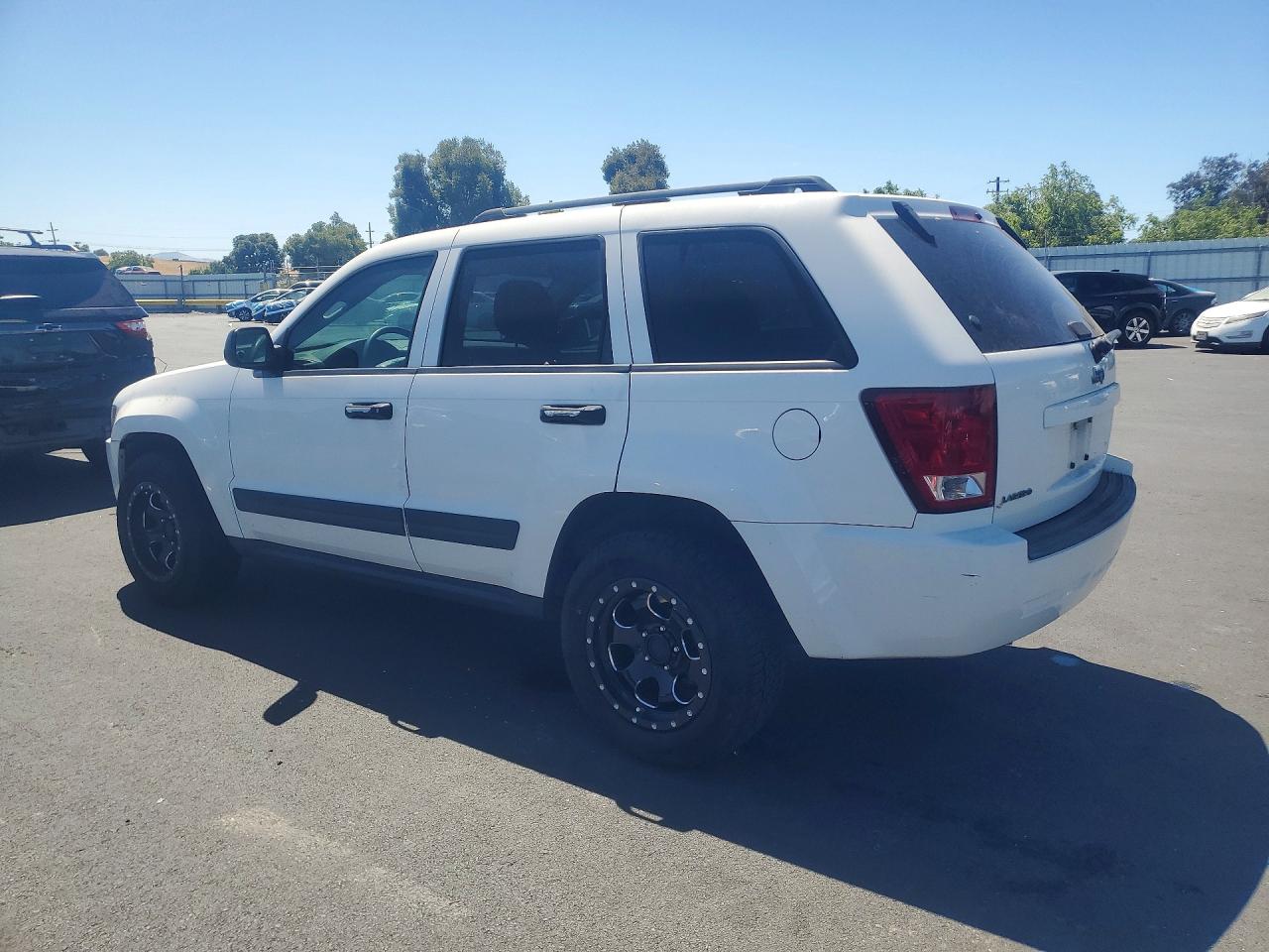 2006 Jeep Grand Cherokee Laredo White vin: 1J4GS48K46C291061