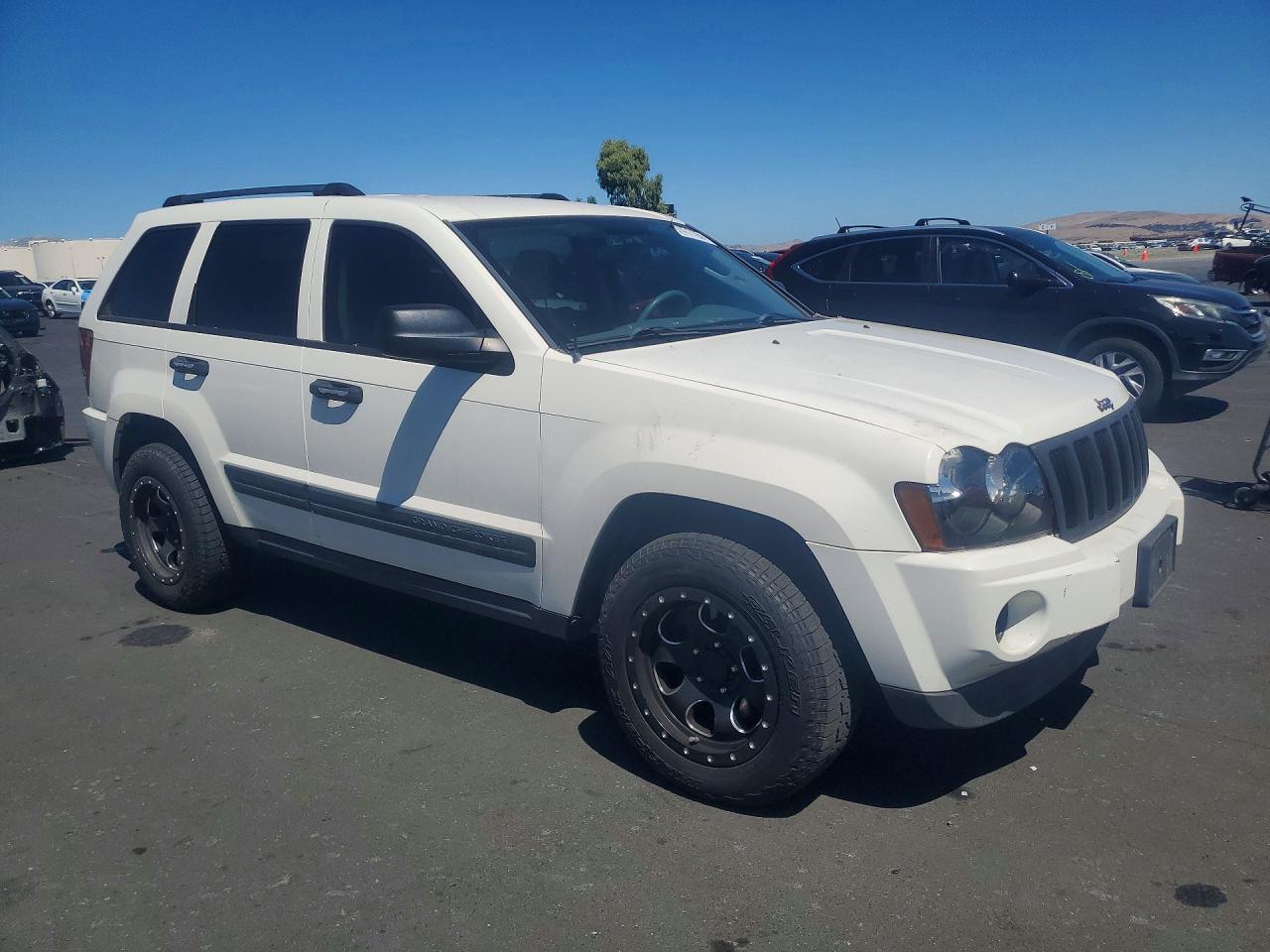 2006 Jeep Grand Cherokee Laredo White vin: 1J4GS48K46C291061