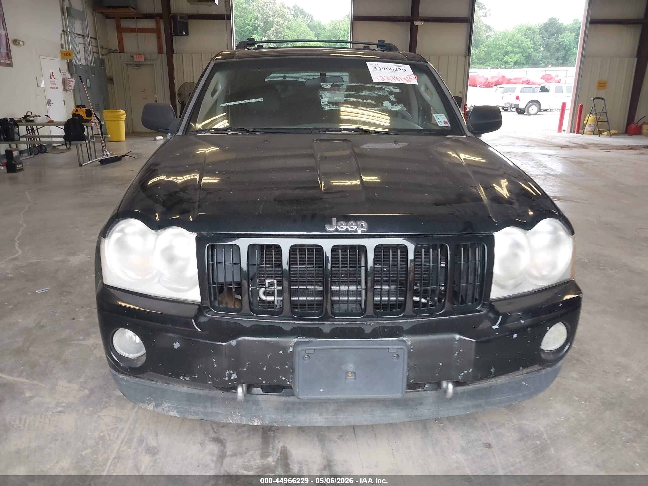 2006 Jeep Grand Cherokee Laredo Black vin: 1J4GS48K46C309509