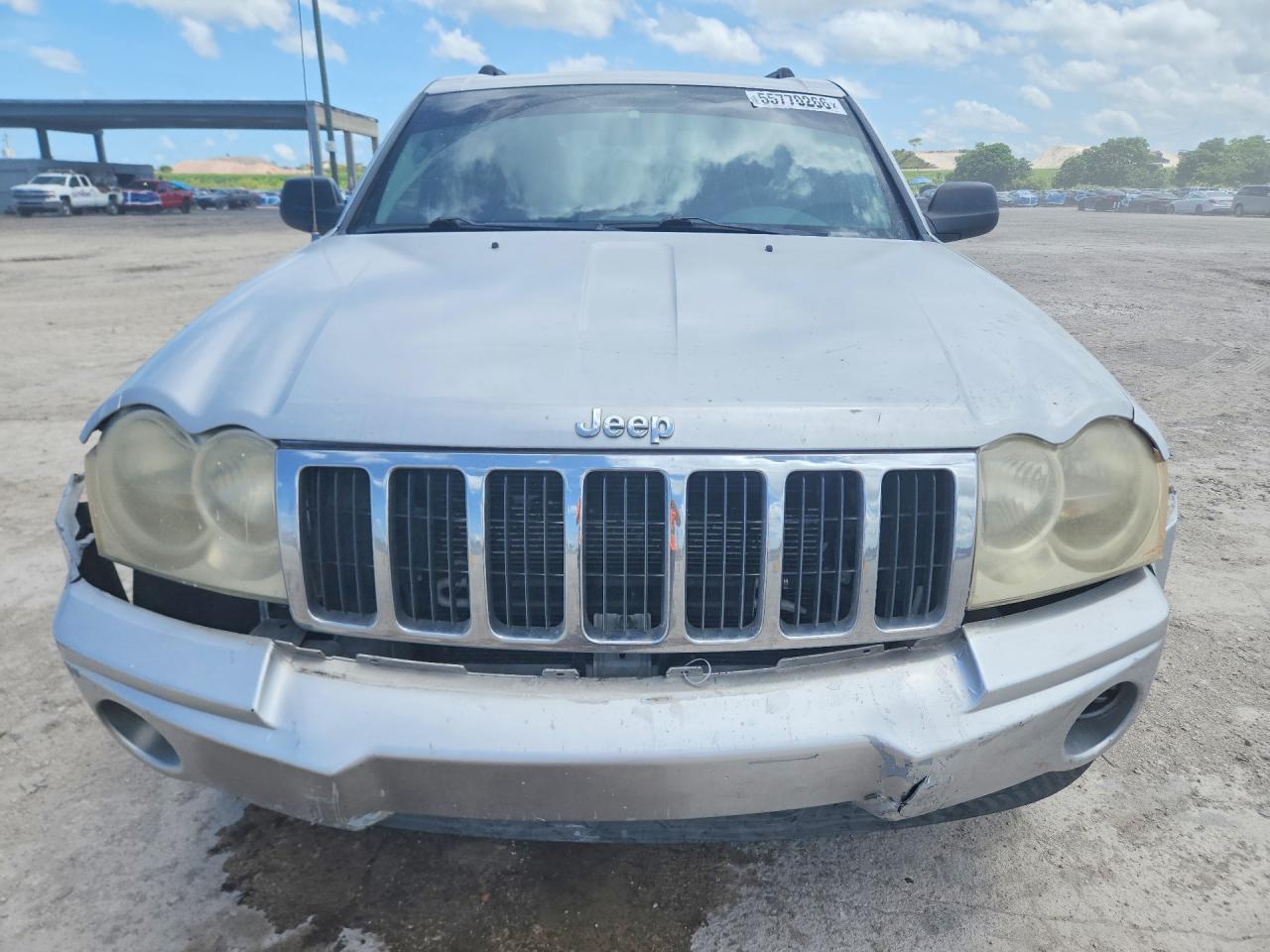 2006 Jeep Grand Cherokee Laredo Серебряный vin: 1J4GS48K56C119492