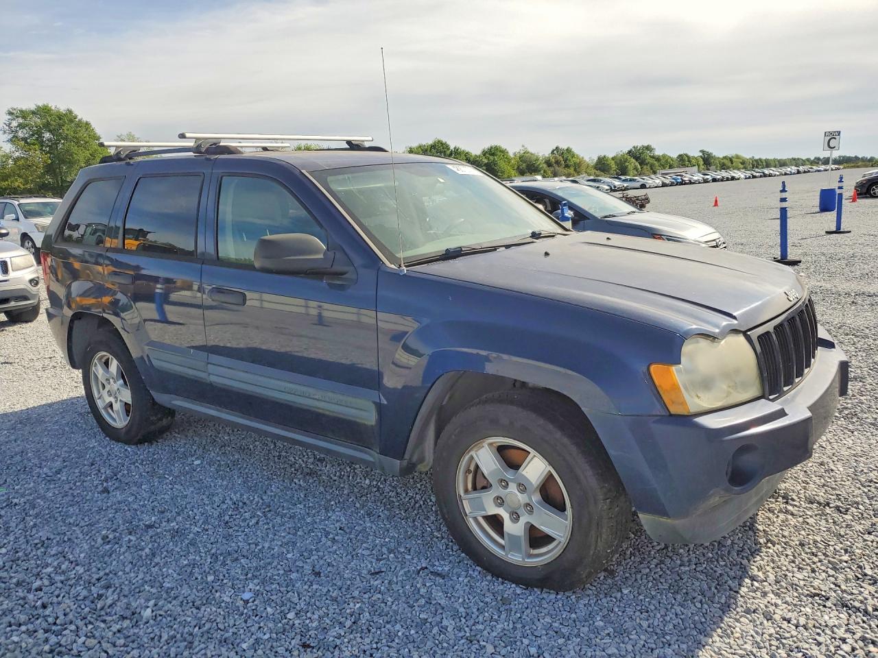 2006 Jeep Grand Cherokee Laredo Blue vin: 1J4GS48K56C148989