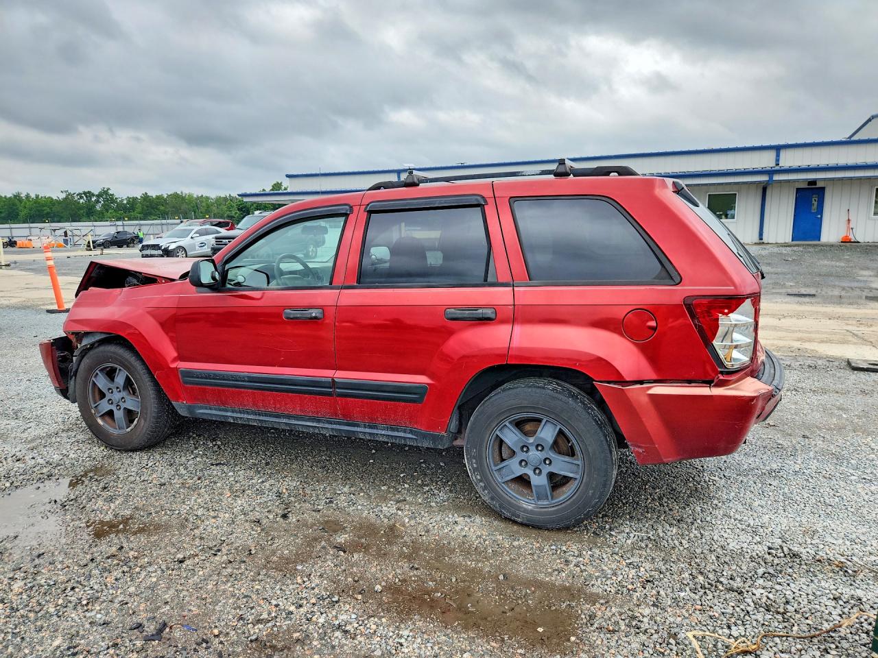 2005 Jeep Grand Cherokee Laredo Burgundy vin: 1J4GS48K65C511251