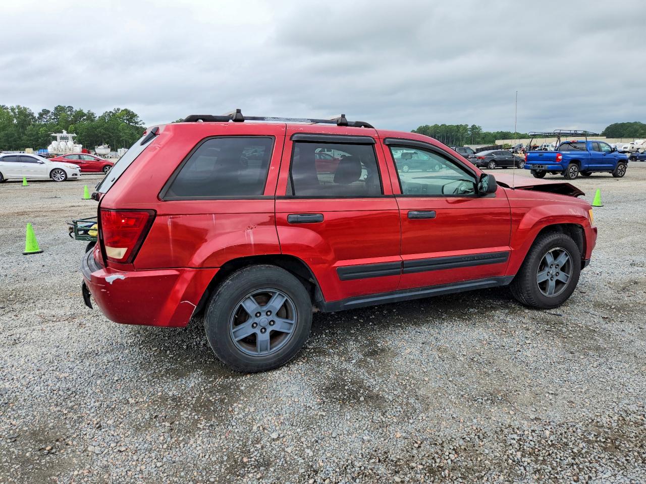 2005 Jeep Grand Cherokee Laredo Burgundy vin: 1J4GS48K65C511251