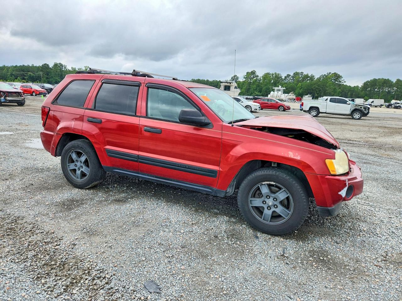 2005 Jeep Grand Cherokee Laredo Burgundy vin: 1J4GS48K65C511251