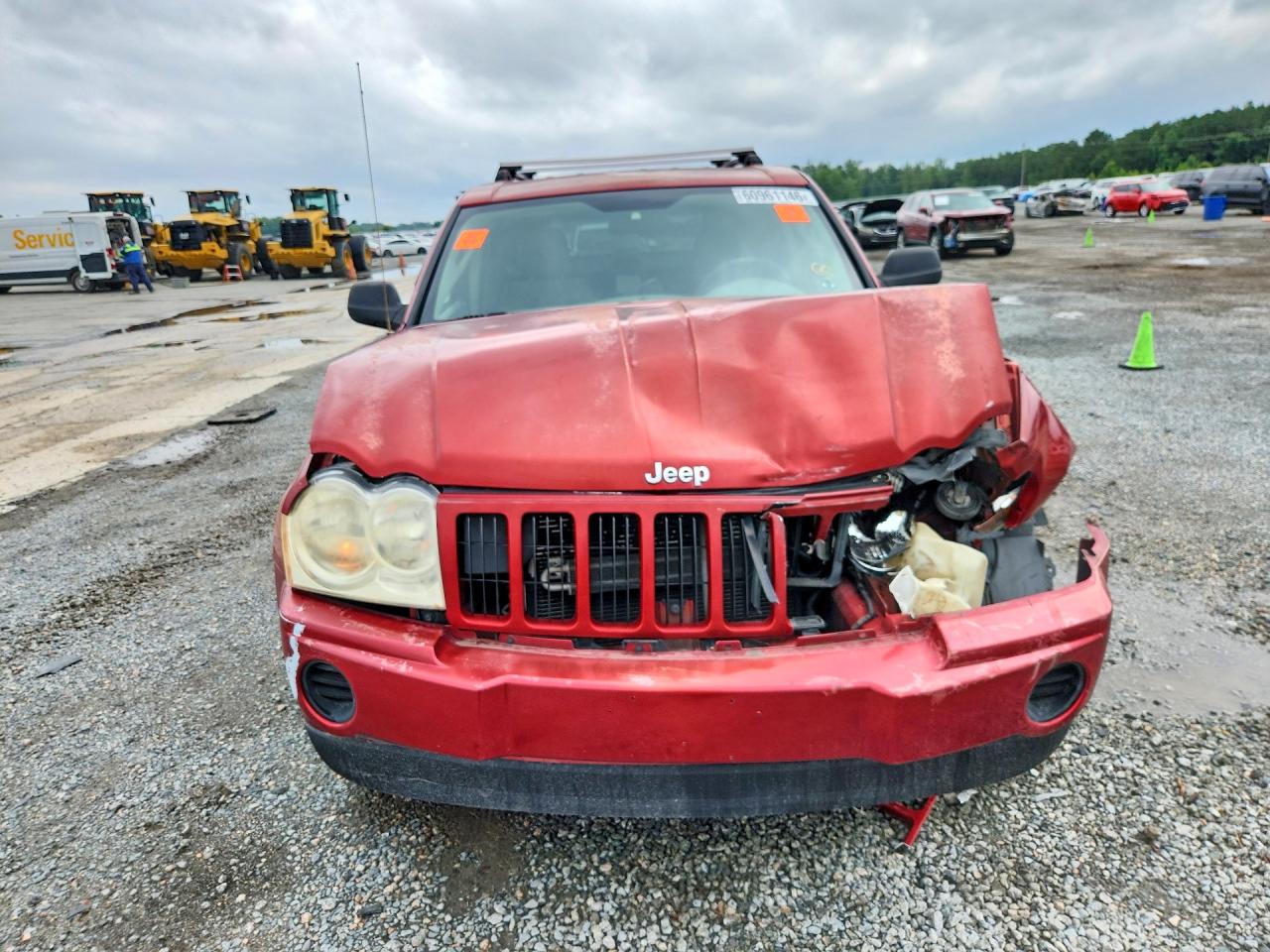 2005 Jeep Grand Cherokee Laredo Burgundy vin: 1J4GS48K65C511251