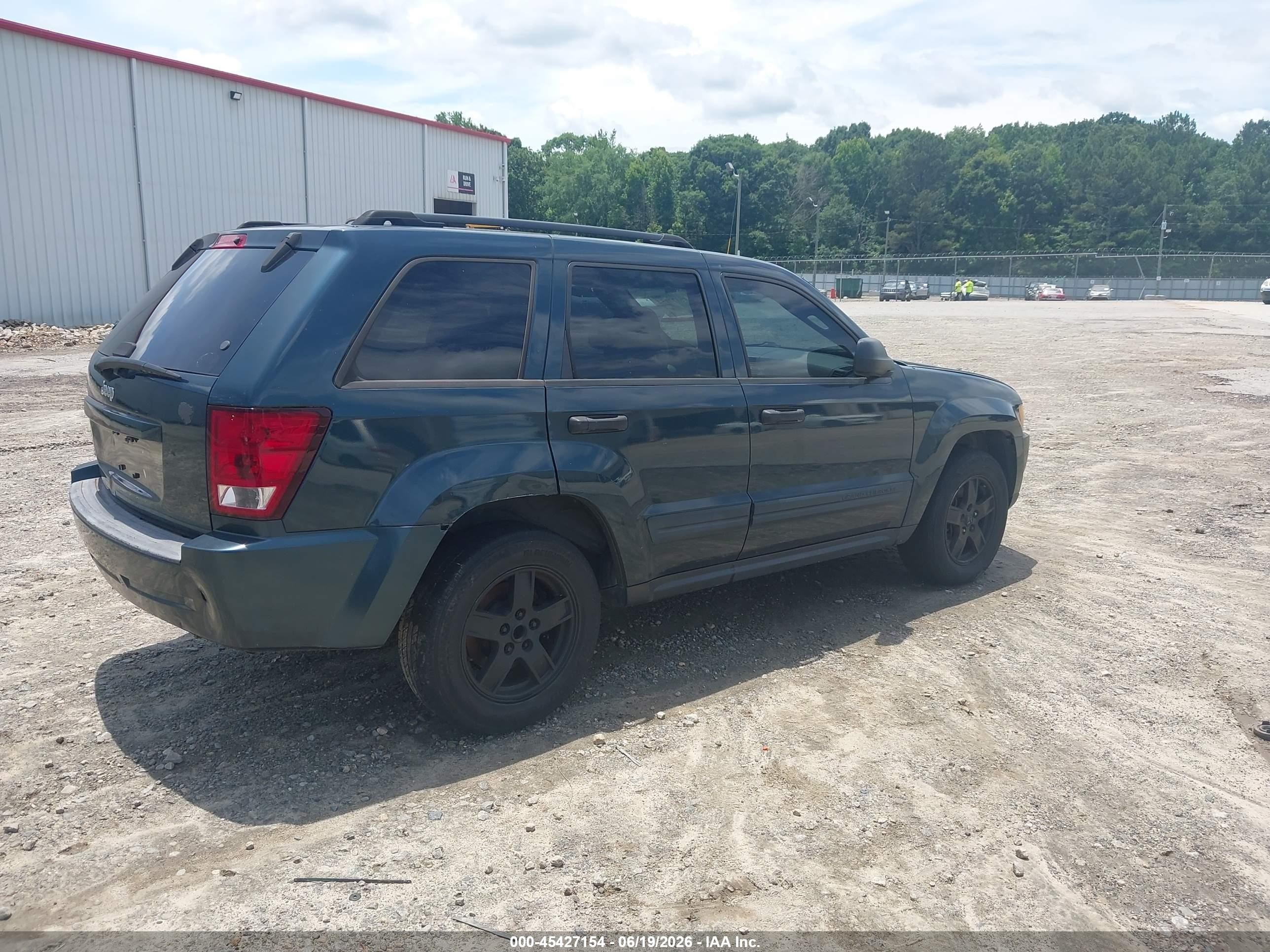 2006 Jeep Grand Cherokee Laredo Green vin: 1J4GS48K76C155488