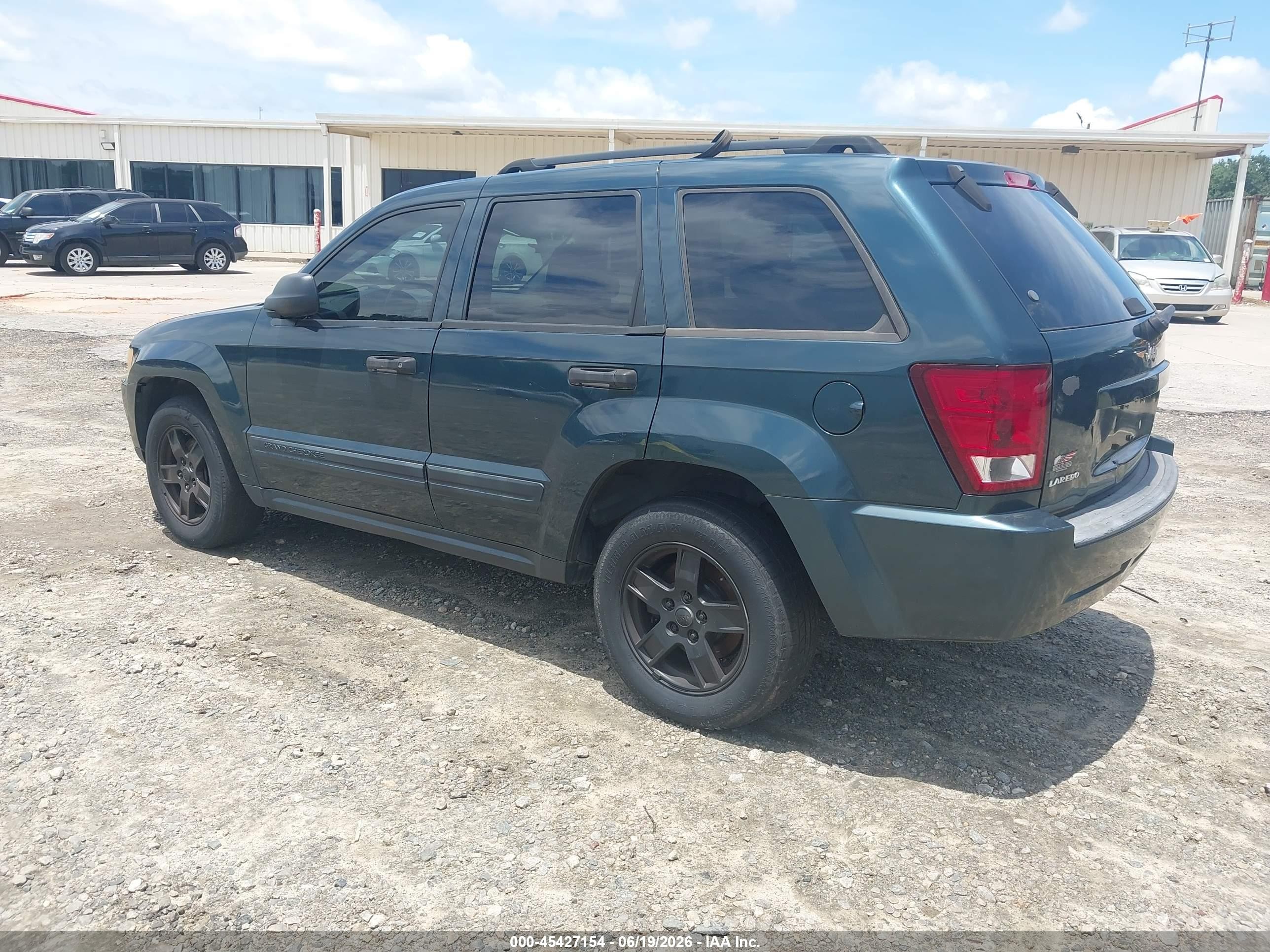 2006 Jeep Grand Cherokee Laredo Green vin: 1J4GS48K76C155488