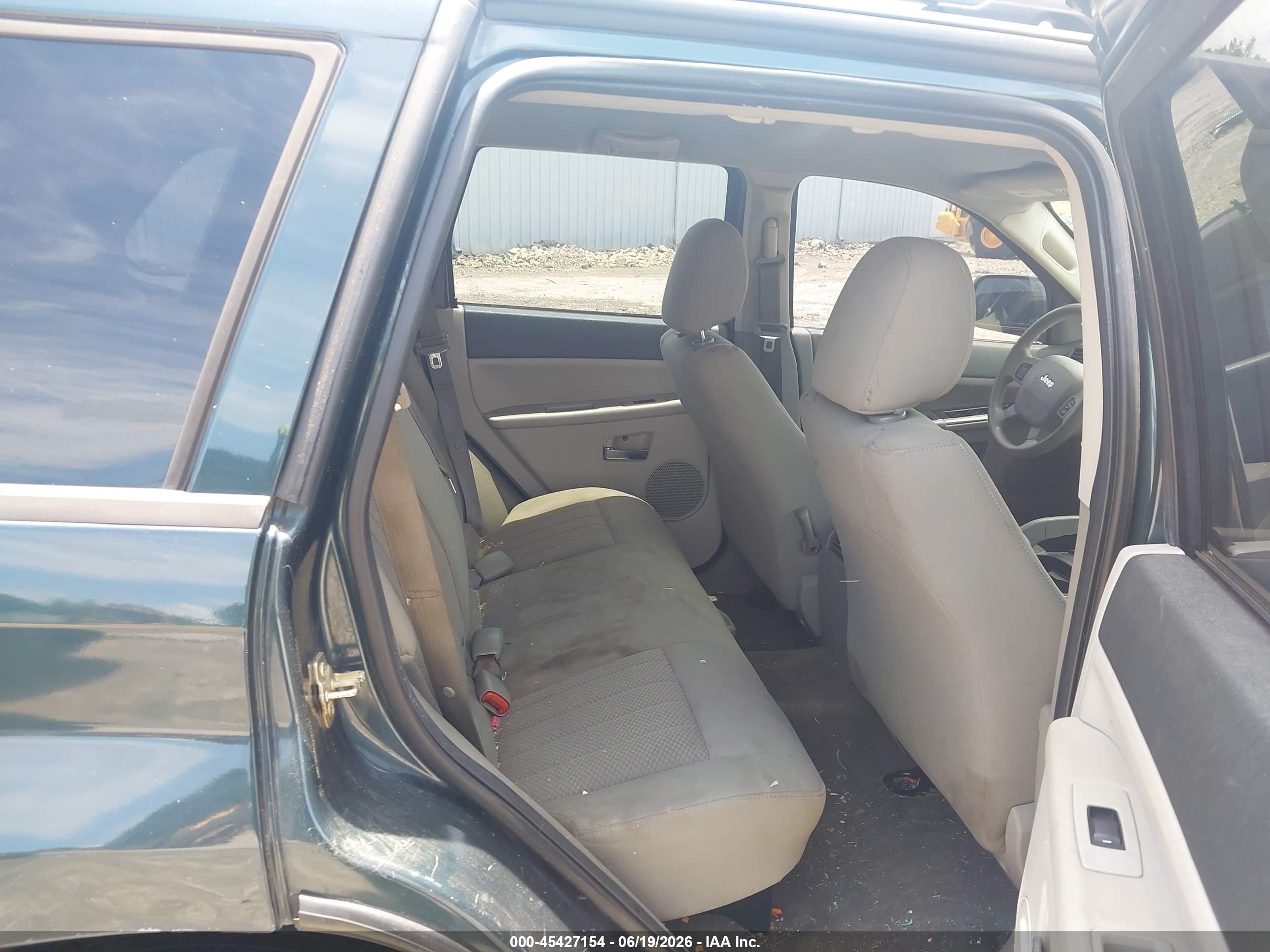 2006 Jeep Grand Cherokee Laredo Green vin: 1J4GS48K76C155488
