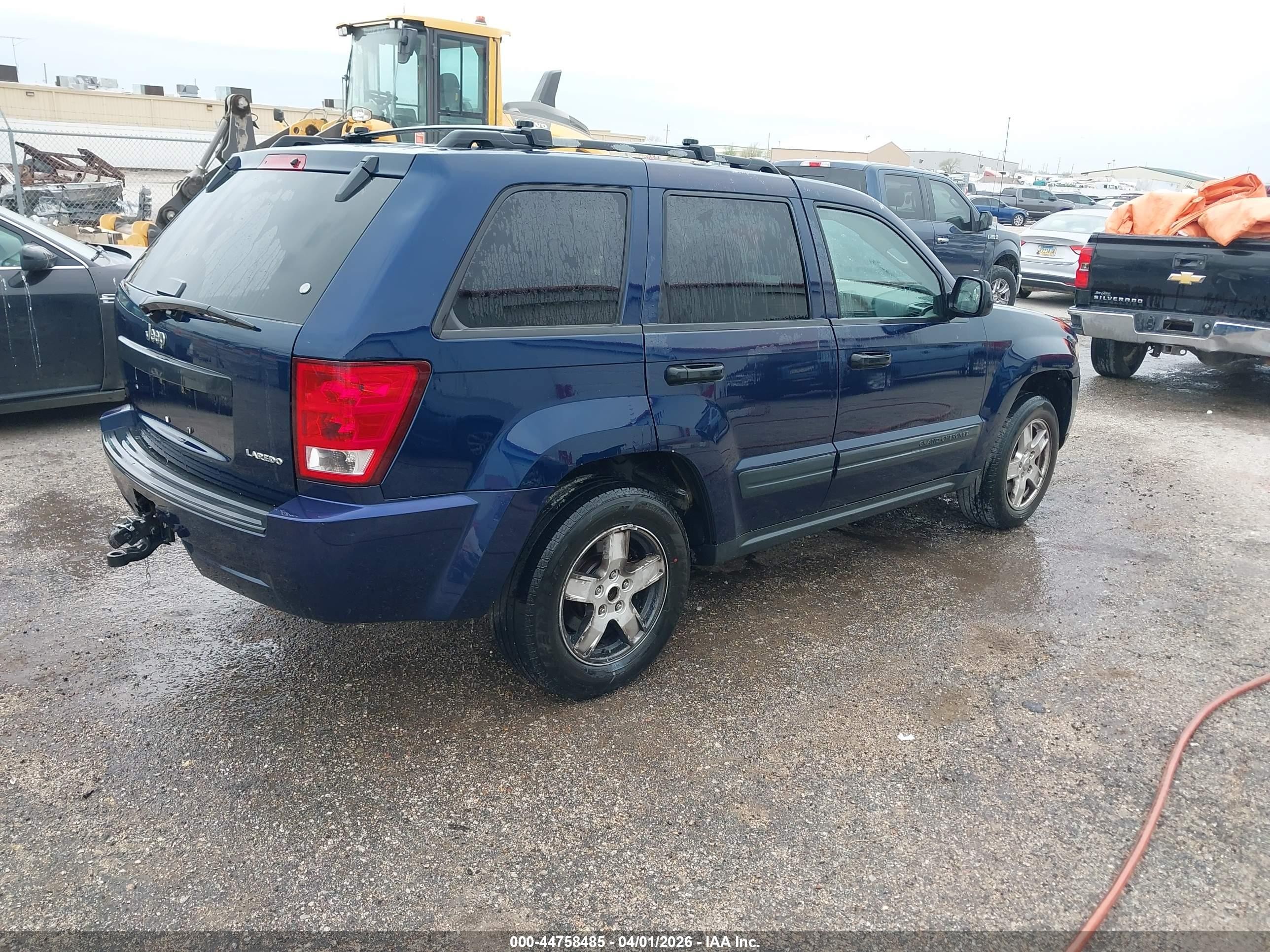 2005 Jeep Grand Cherokee Laredo Dark Blue vin: 1J4GS48K85C723892
