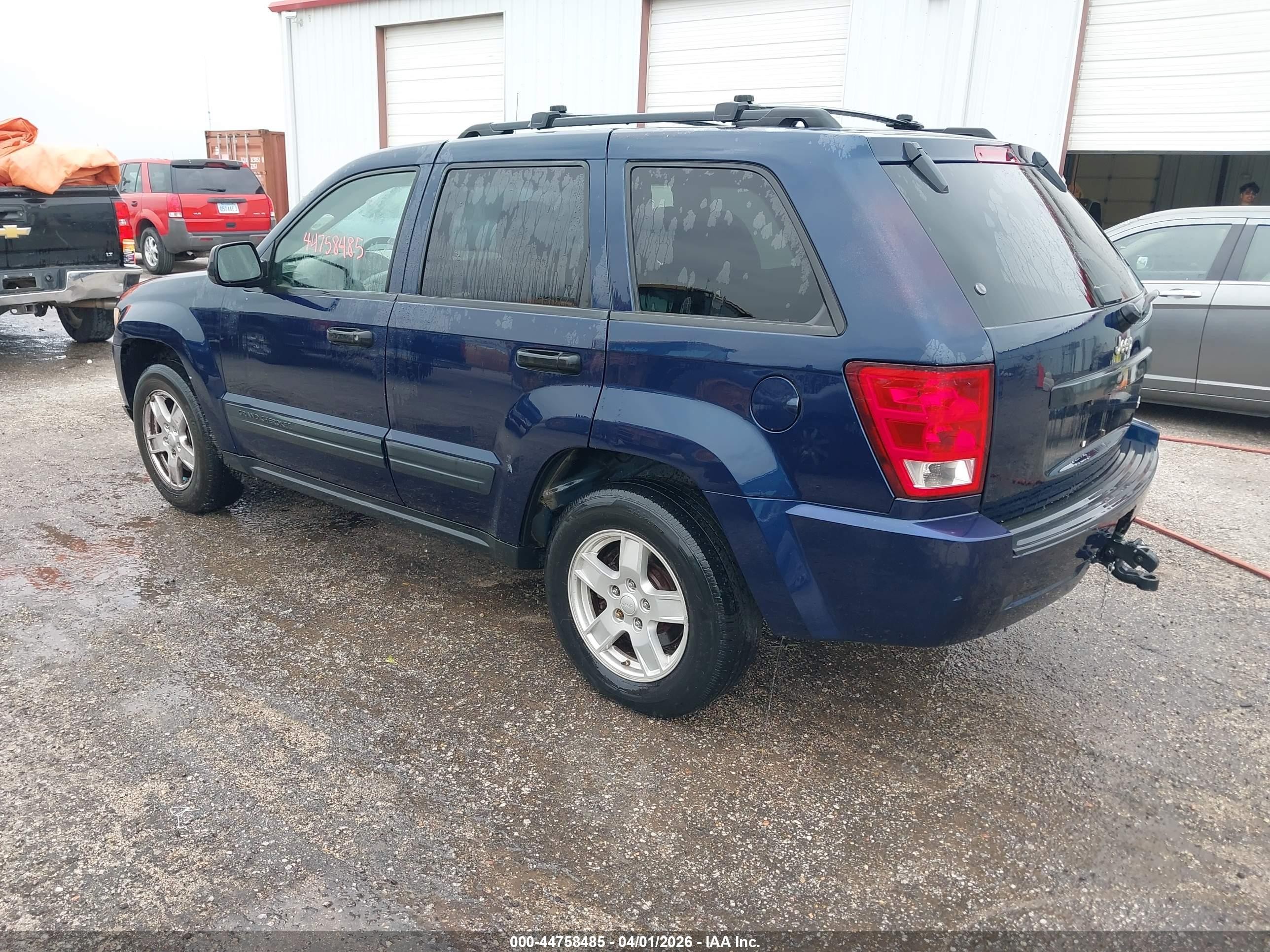 2005 Jeep Grand Cherokee Laredo Dark Blue vin: 1J4GS48K85C723892
