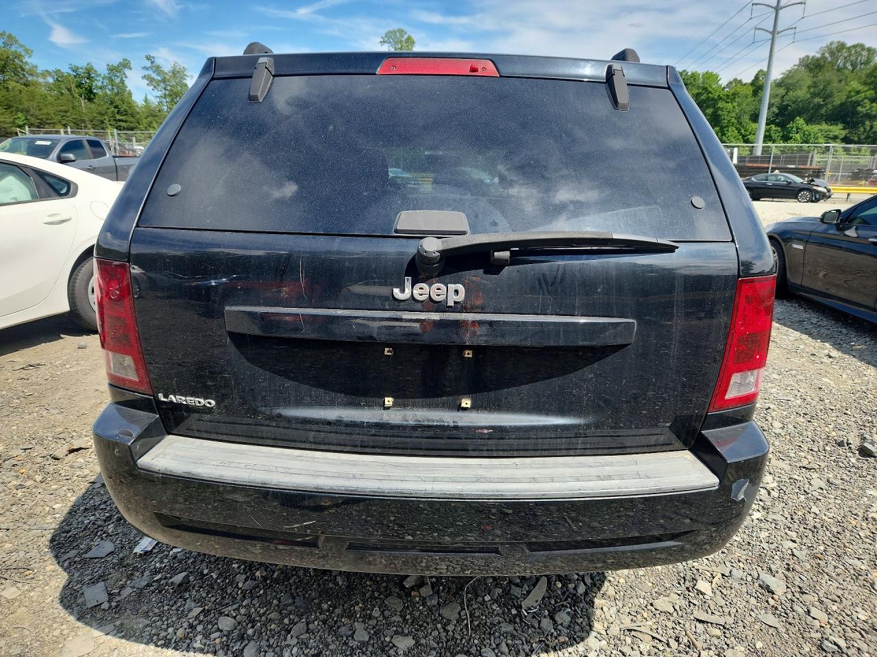 2006 Jeep Grand Cherokee Laredo Black vin: 1J4GS48K86C218730
