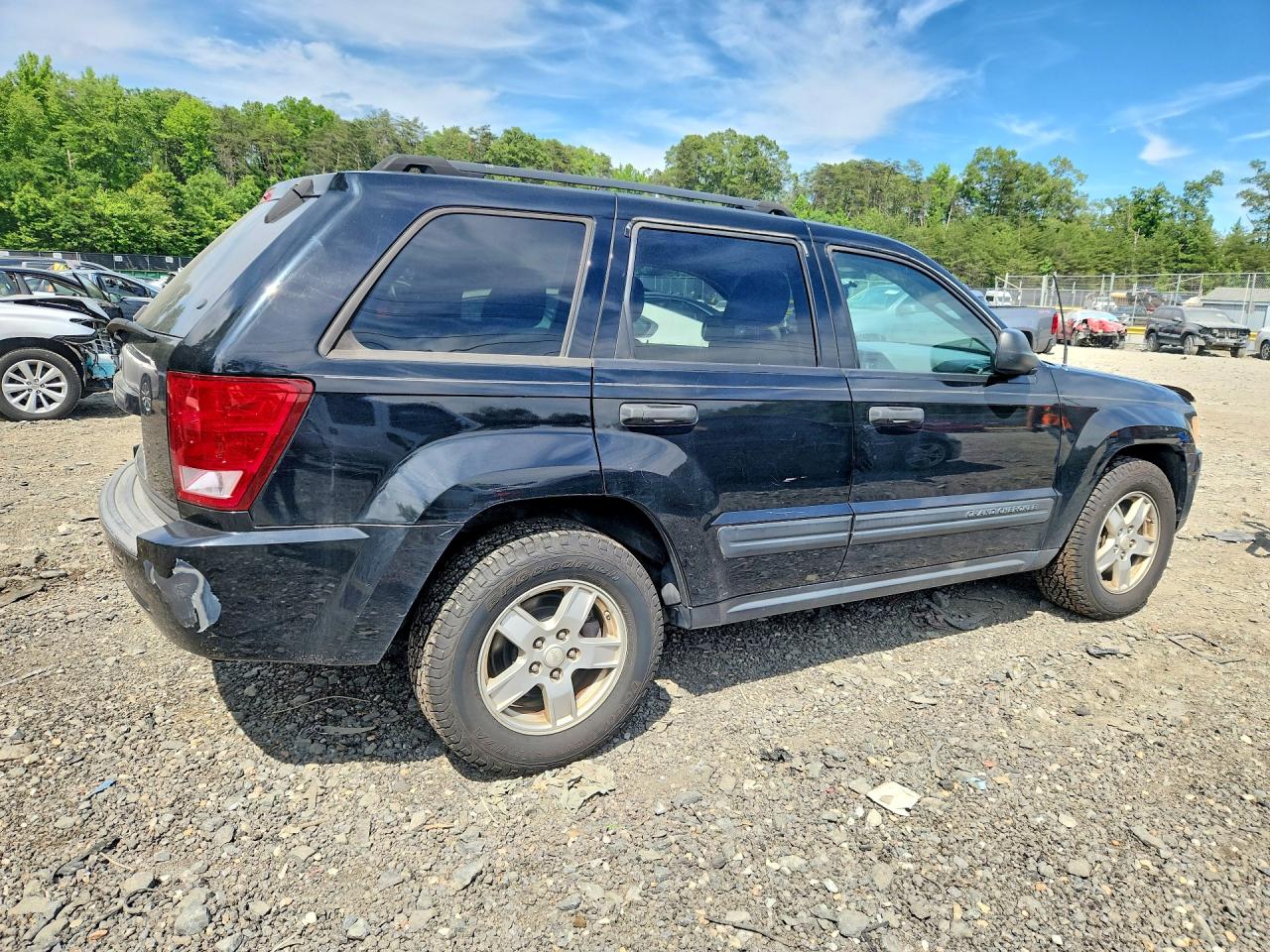2006 Jeep Grand Cherokee Laredo Black vin: 1J4GS48K86C218730
