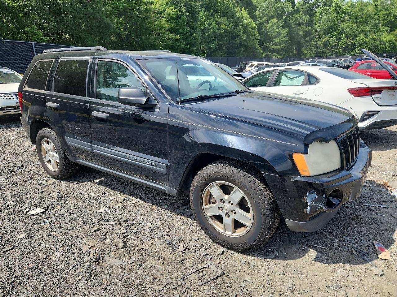 2006 Jeep Grand Cherokee Laredo Black vin: 1J4GS48K86C218730