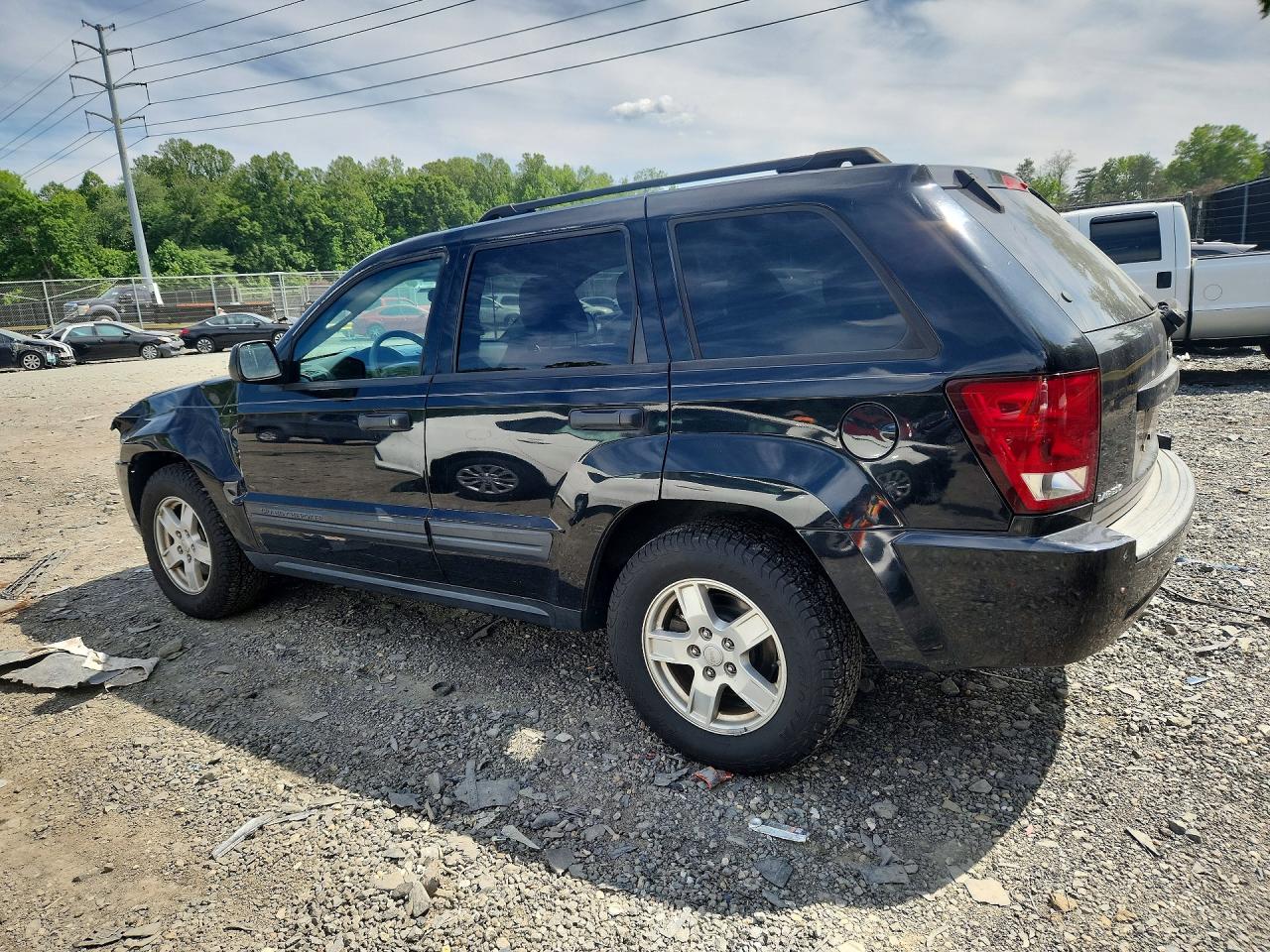 2006 Jeep Grand Cherokee Laredo Black vin: 1J4GS48K86C218730