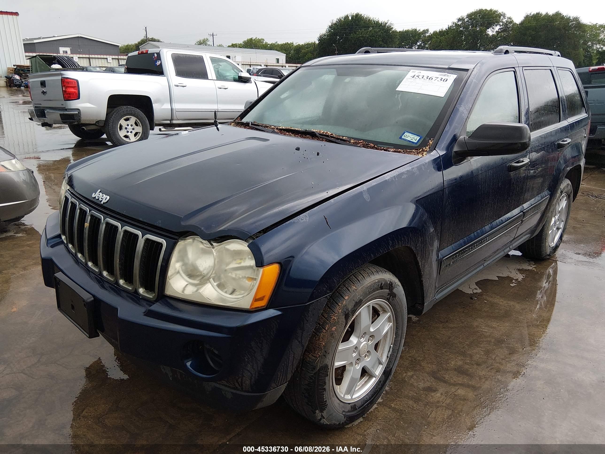 2006 Jeep Grand Cherokee Laredo Коричневый vin: 1J4GS48K86C241943