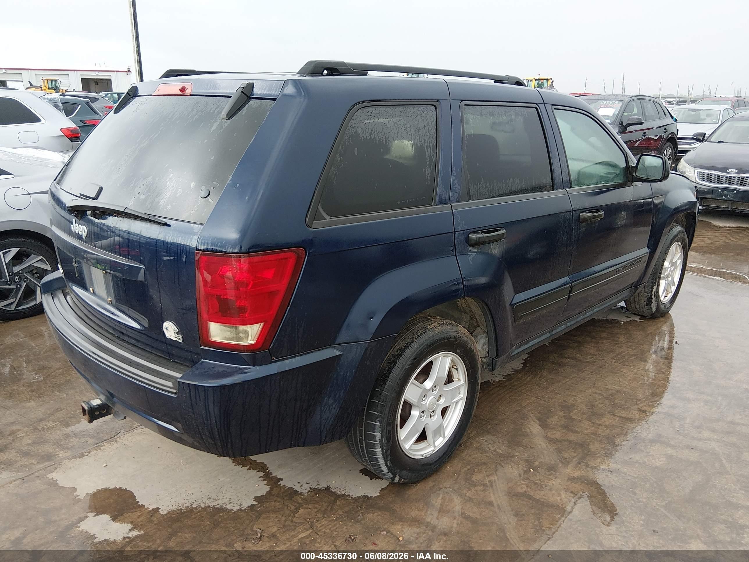2006 Jeep Grand Cherokee Laredo Коричневый vin: 1J4GS48K86C241943