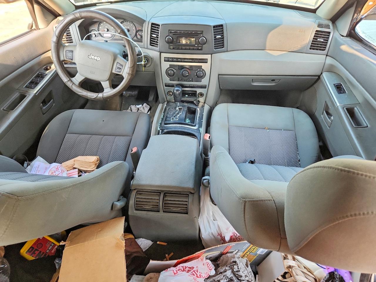 2006 Jeep Grand Cherokee Laredo White vin: 1J4GS48K86C243708