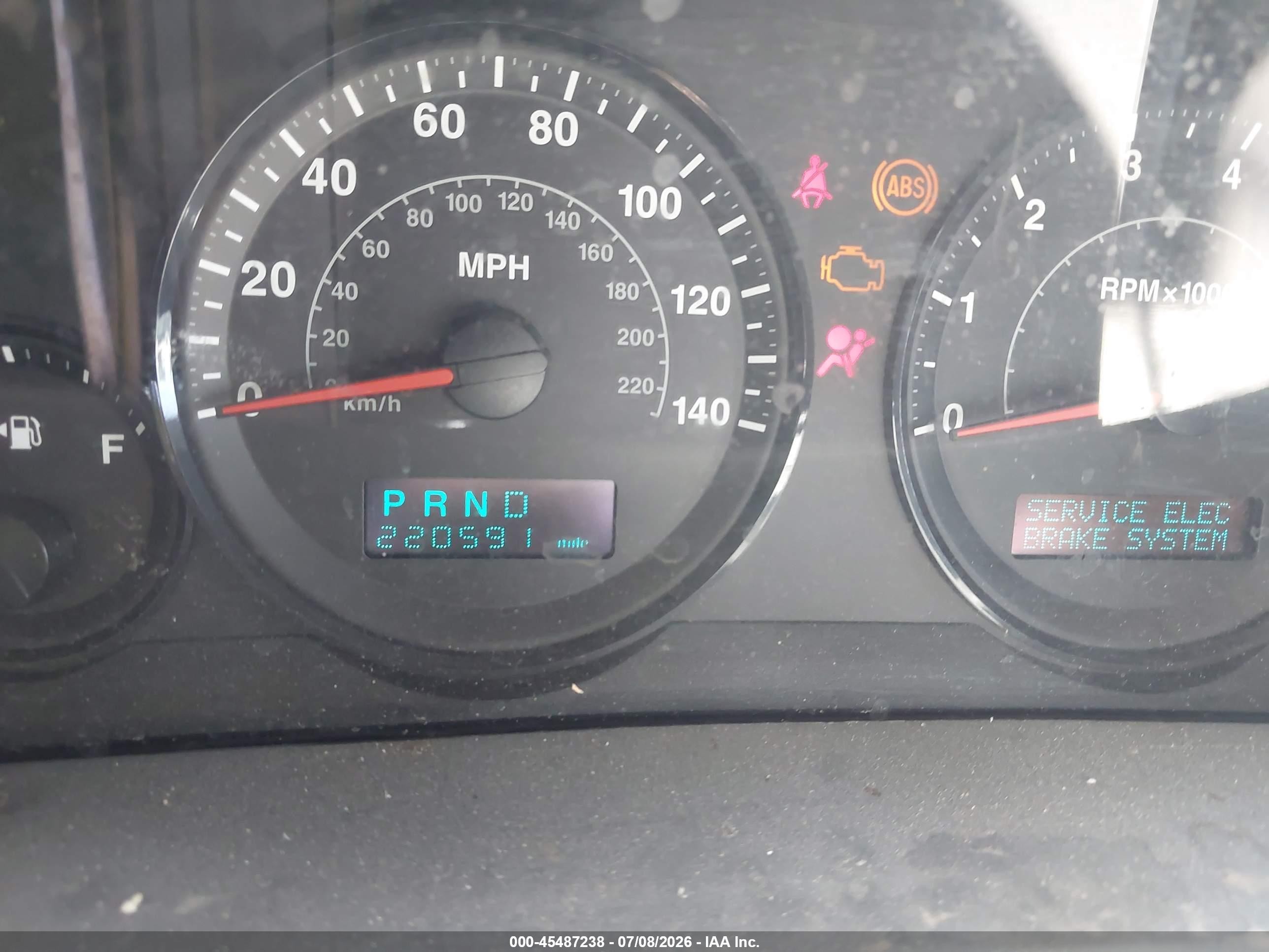 2005 Jeep Grand Cherokee Laredo Black vin: 1J4GS48K95C709578