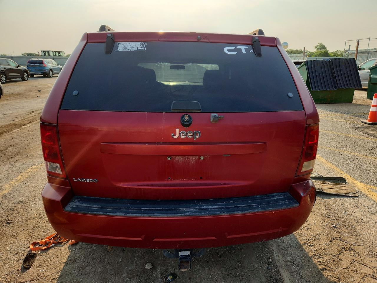 2006 Jeep Grand Cherokee Laredo Burgundy vin: 1J4GS48K96C312275