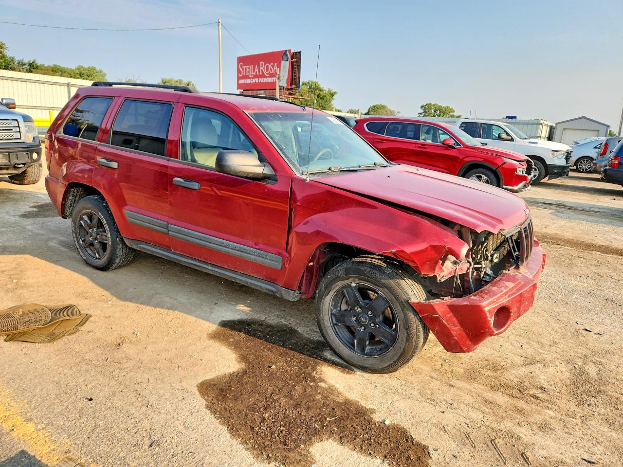 2006 Jeep Grand Cherokee Laredo Burgundy vin: 1J4GS48K96C312275