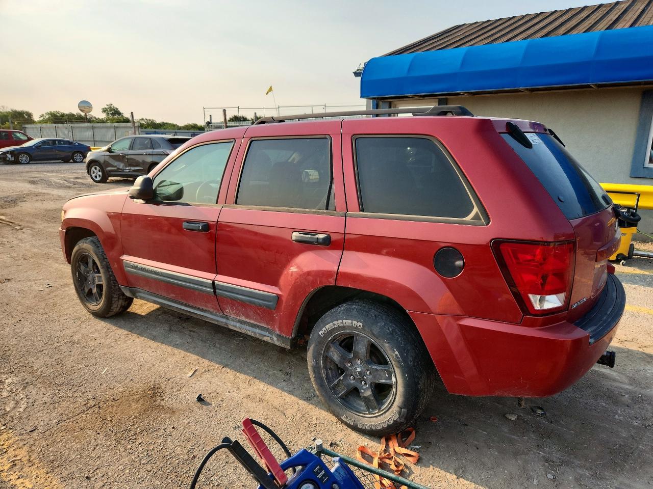 2006 Jeep Grand Cherokee Laredo Burgundy vin: 1J4GS48K96C312275