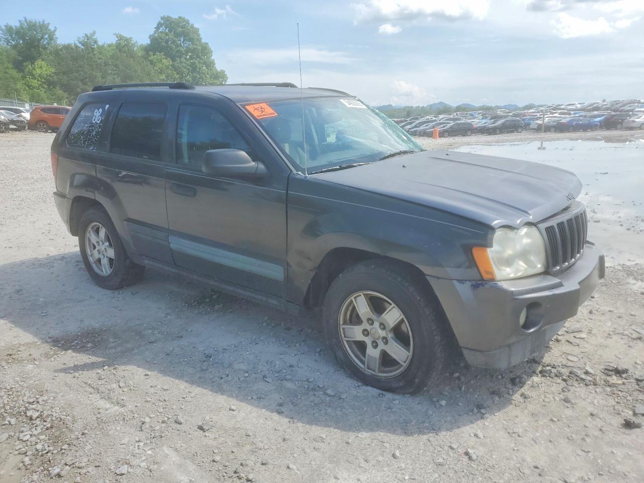 2005 Jeep Grand Cherokee Laredo Gray vin: 1J4GS48KX5C506229