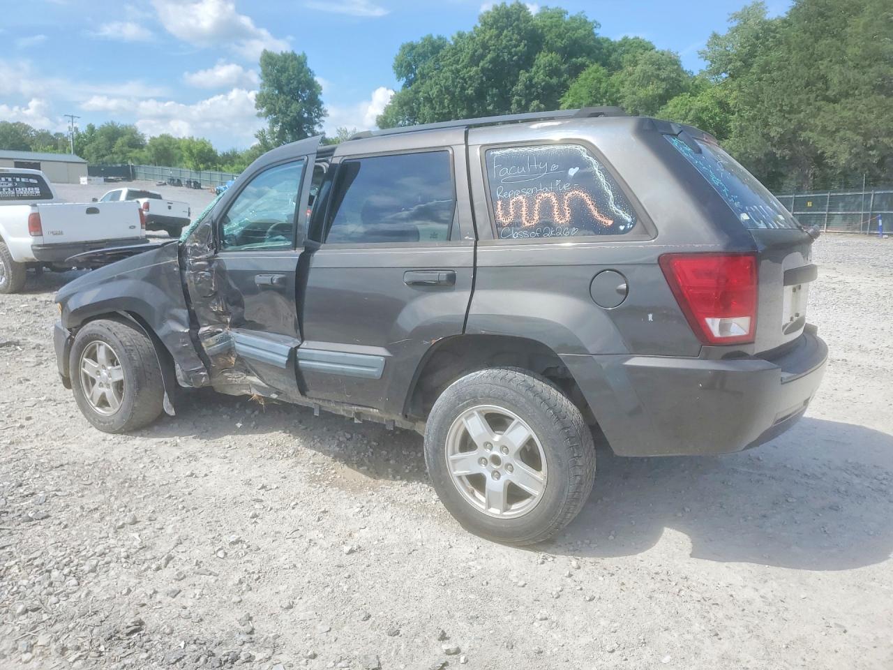 2005 Jeep Grand Cherokee Laredo Gray vin: 1J4GS48KX5C506229