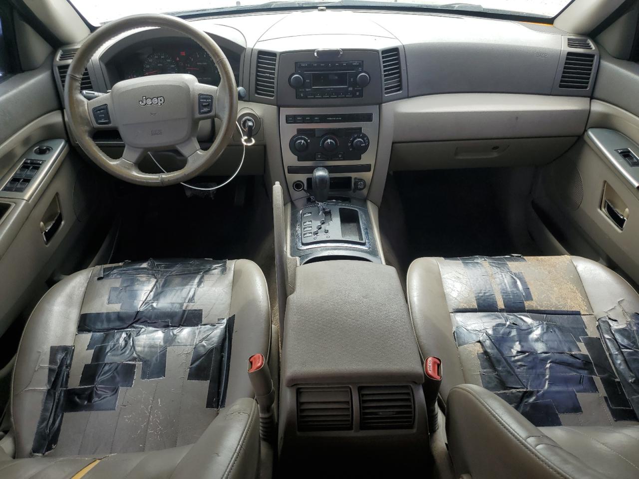 2005 Jeep Grand Cherokee Laredo Black vin: 1J4GS48KX5C566463