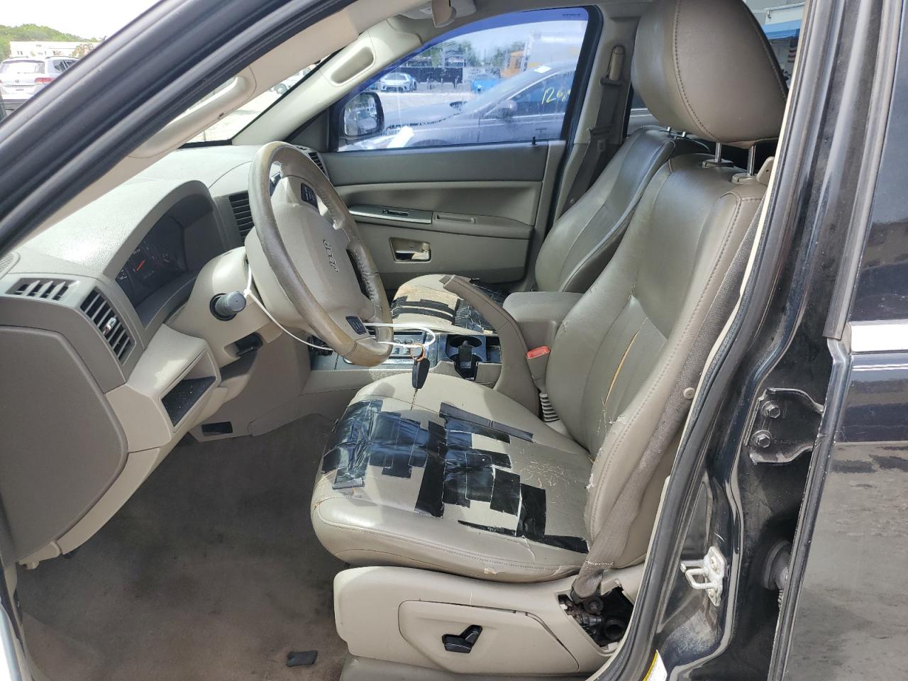 2005 Jeep Grand Cherokee Laredo Black vin: 1J4GS48KX5C566463