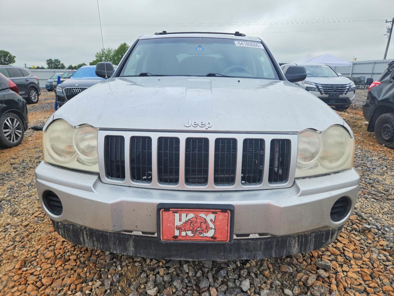 2005 Jeep Grand Cherokee Laredo Silver vin: 1J4GS48KX5C676218